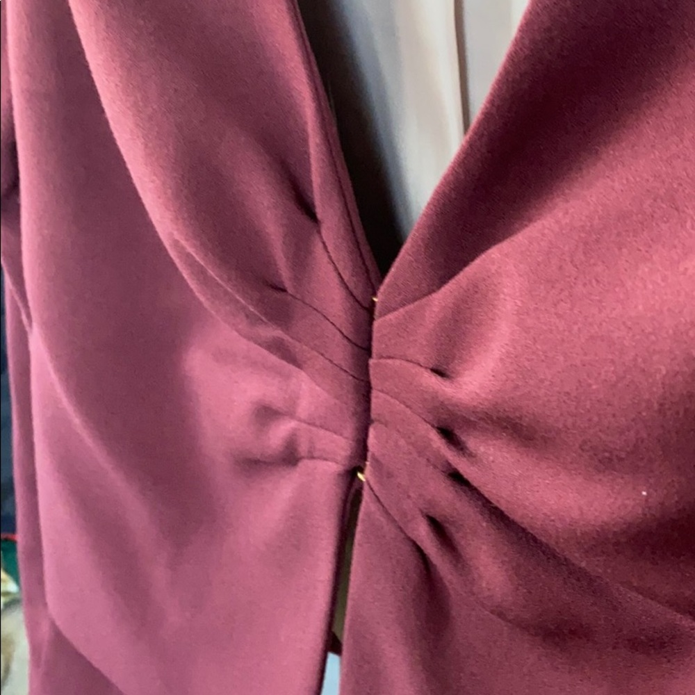 Maroon blazer - Picture 3 of 5